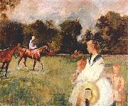 Edmund Charles Tarbell Schooling the Horses,